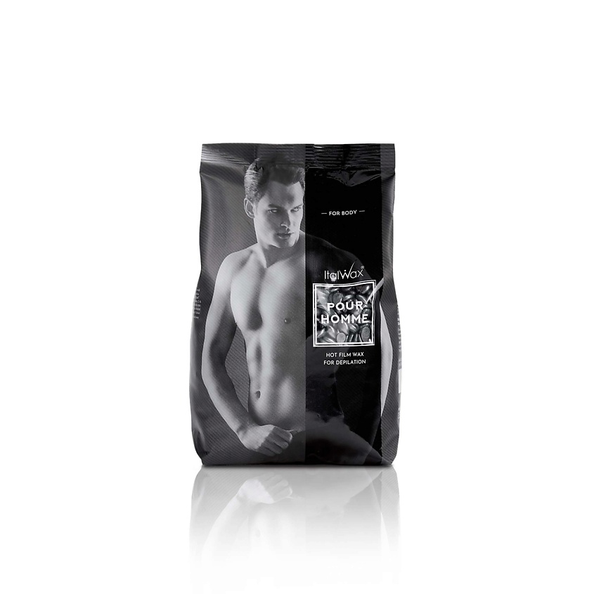 Изображение товара ITALWAX Воск горячий (пленочный) POUR HOMME мужской гранулы, 500 г