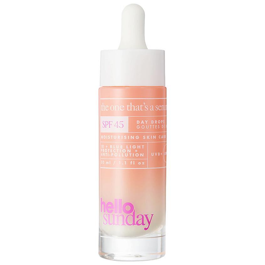 Изображение товара HELLO SUNDAY Сыворотка для лица SPF 45 The One That's A Serum Moisturising Serum, 30 мл