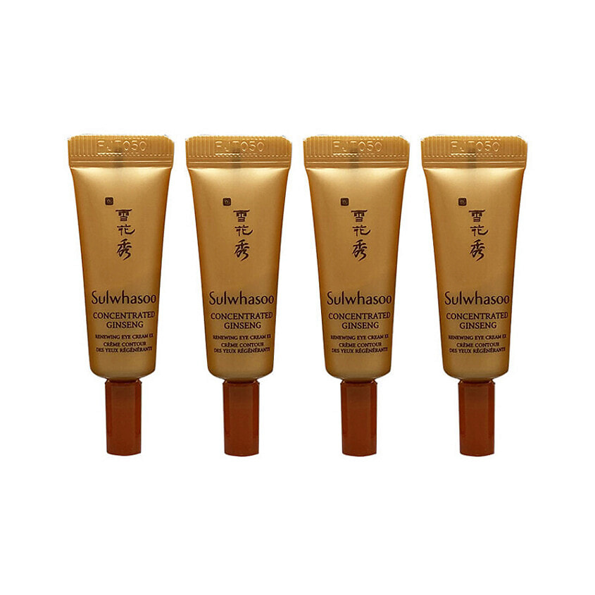 Изображение товара SULWHASOO Крем для глаз Concentrated Ginseng Renewing Eye Cream 4x3 мл