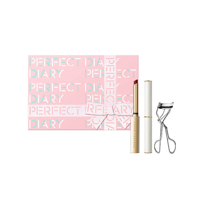 Изображение товара PERFECT DIARY Стойкая губная помада и зажим для ресниц, L02 Rose lambskin