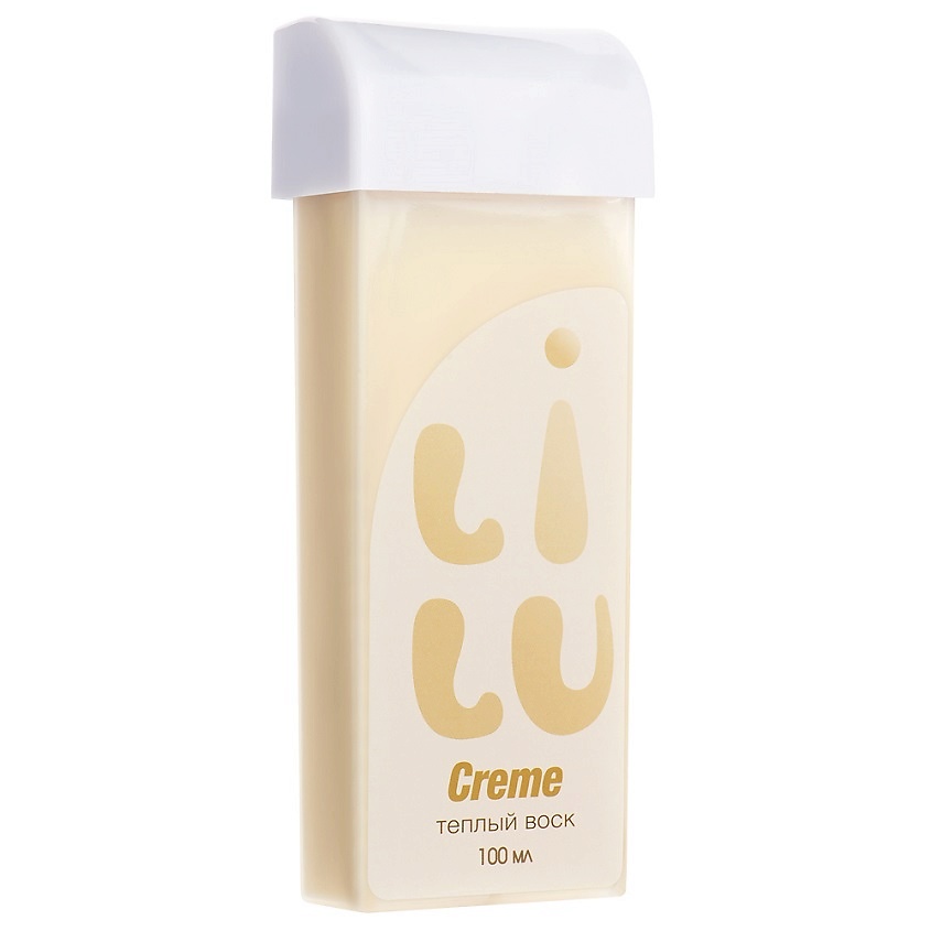 Изображение товара LILU Воск тёплый в картридже Creme (плотный), 100 мл,