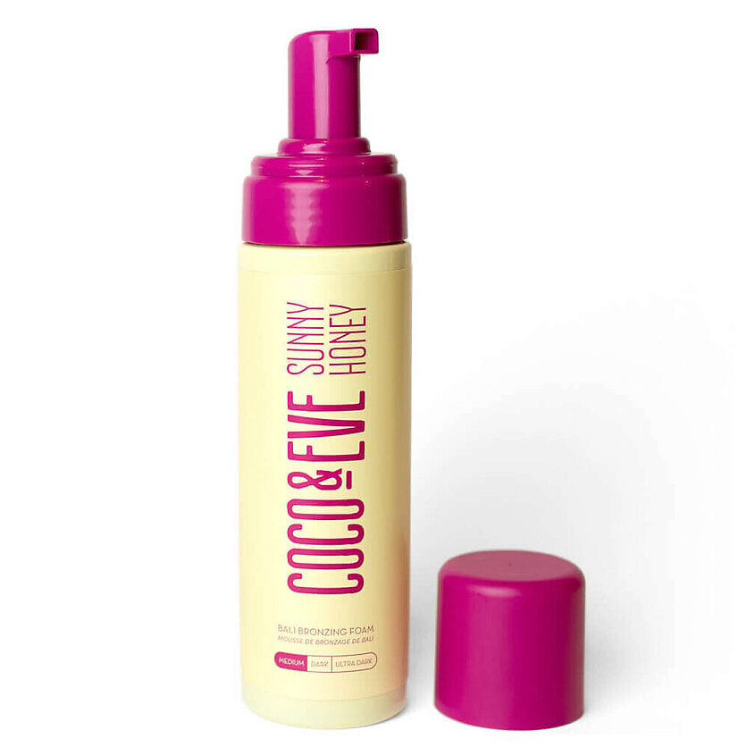 Изображение товара COCO & EVE Бронзирующая пена Sunny Honey Bali Bronzing Foam, 200 мл, оттенок Medium
