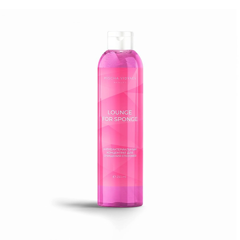 Изображение товара MISCHA VIDYAEV Средство для очищения спонжей и кистей, очиститель косметических спонжей, 250 мл.