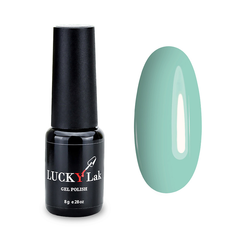 Изображение товара Гель лак Firstloue LuckyLak светло-бирюзовый 150 оттенков для ногтей