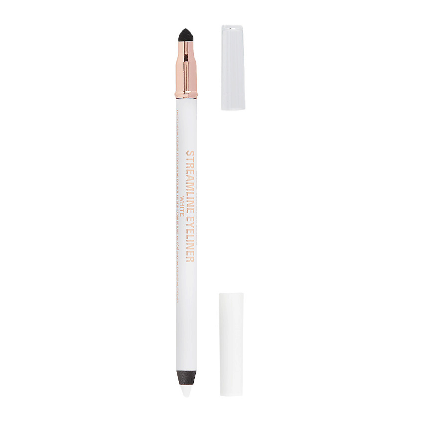 Изображение товара MAKEUP REVOLUTION Контур для глаз Streamline Eyeliner White 1, 3 г - стойкая жидкая подводка