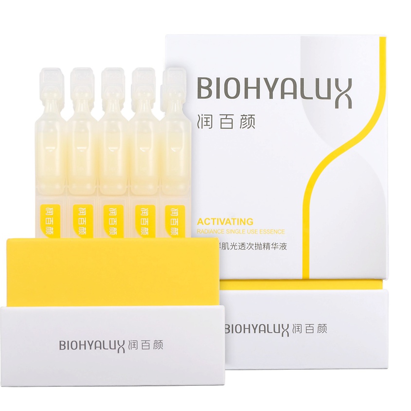 Изображение товара BIOHYALUX Эссенции в ампулах для сияния и клеточного обновления кожи HA Activating Radiance, 30 ампул по 1,5 мл