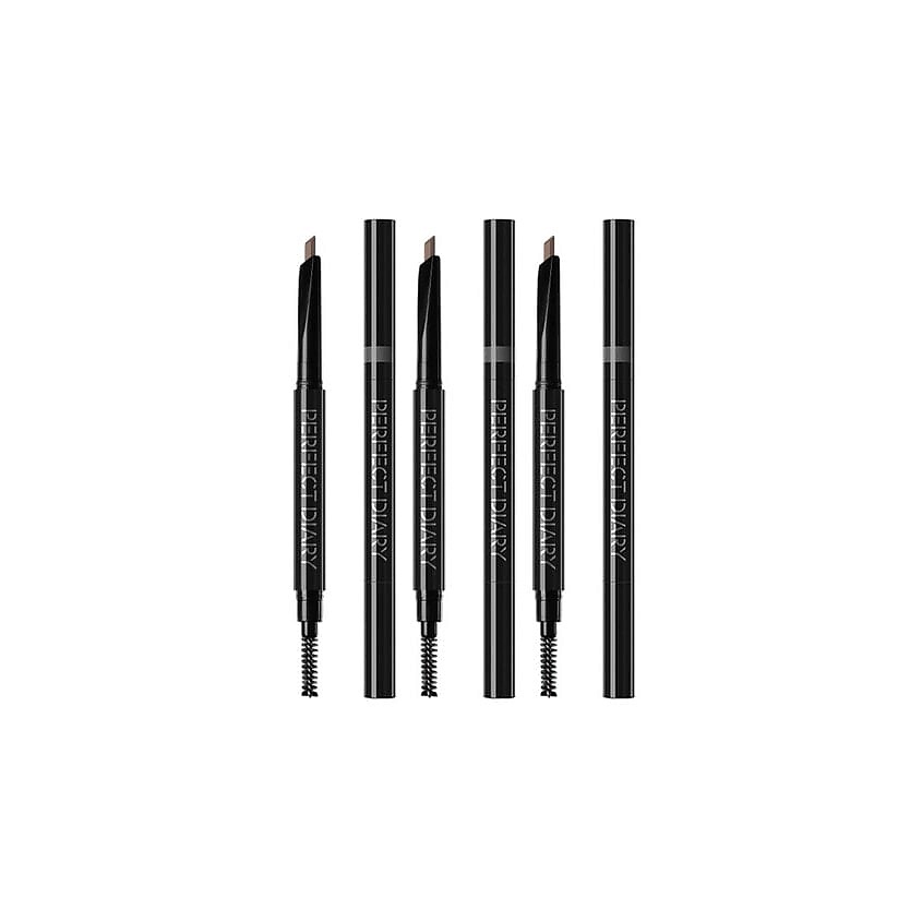 Изображение товара PERFECT DIARY Набор карандашей для бровей Dual-ended Hexagonal Chiseled Eyebrow Pencil, 05 Coffee * 3 шт