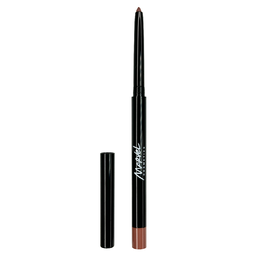 Изображение товара MARVEL COSMETICS Механический водостойкий карандаш для губ с точилкой, Бежевый