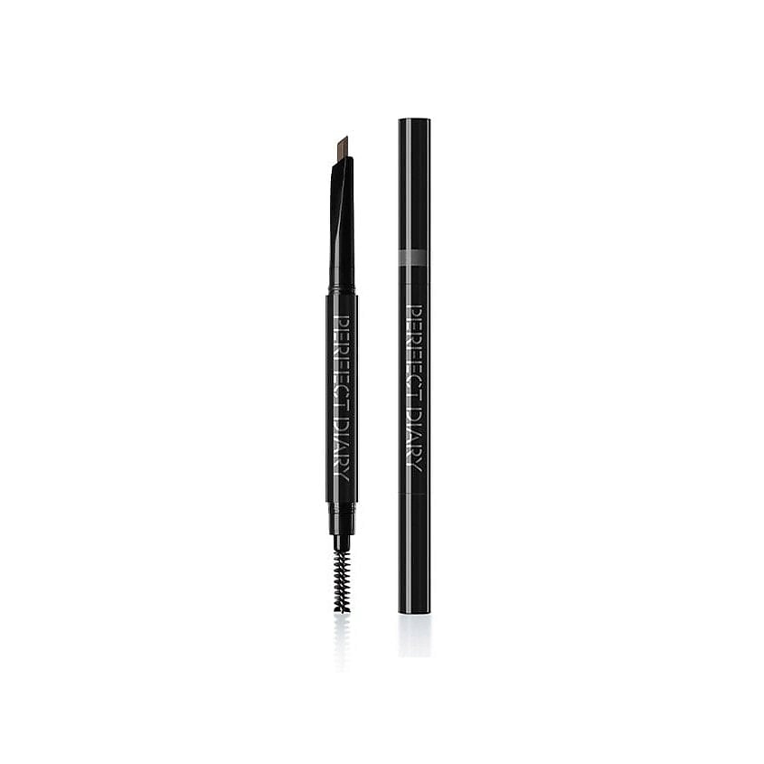Изображение товара PERFECT DIARY Карандаш для бровей Dual-ended Hexagonal Chiseled Eyebrow Pencil, 02 Dark Brown