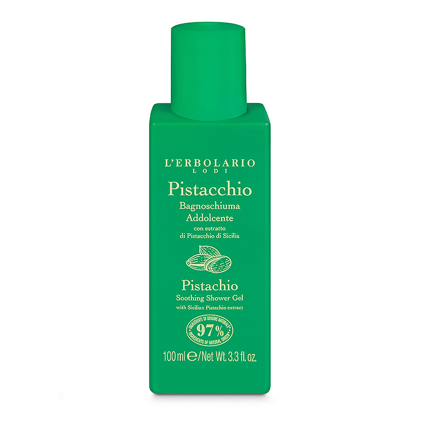 Изображение товара LERBOLARIO Гель для душа Pistachio Softening Shower Gel, 100 мл