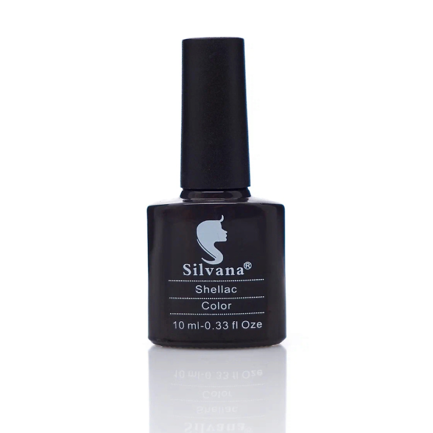 Изображение товара SILVANA Гель-лак для ногтей Shellac, Графит, 10 цвет
