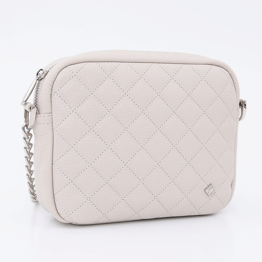 Изображение товара FRANCHESCO MARISCOTTI Сумка женская, кросс-боди, белая сумочка, летняя сумка, через плечо, 1 шт.