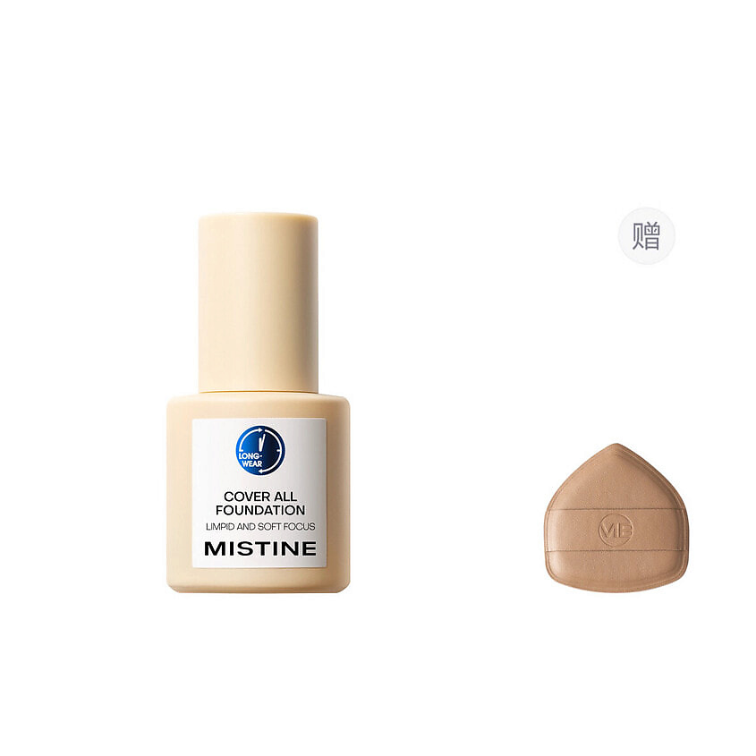 Изображение товара MISTINE Тональный крем Cover All Foundation LIMPID AND SOFT FOCUS, LF100 Fair Ivory