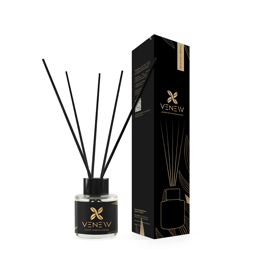 Изображение товара VENEW Аромадиффузор Woody tobacco intense, 50 мл