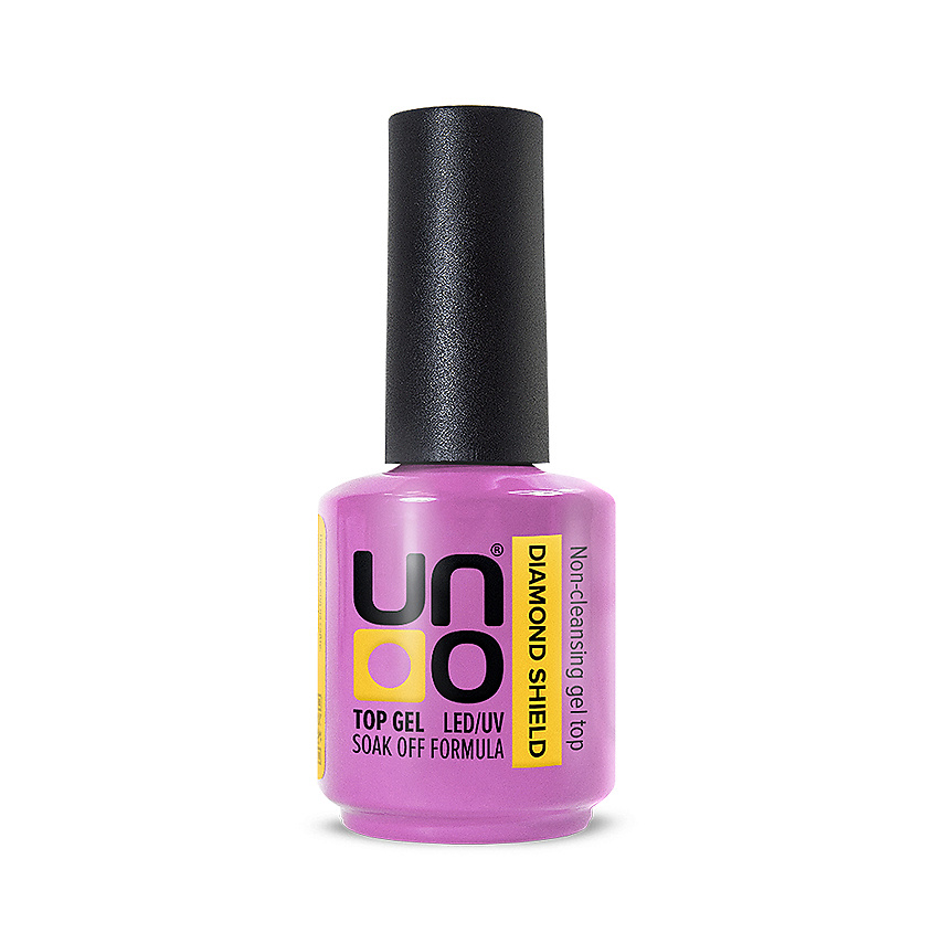 Изображение товара UNO Верхнее покрытие для гель-лака Diamond Shield без липкого слоя, цвет: Бесцветный, 16 г