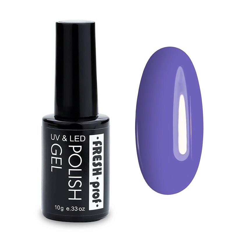 Изображение товара Гель лак для ногтей FRESH PROF Violet №07 темно-сиреневый сертифицированный 11 free