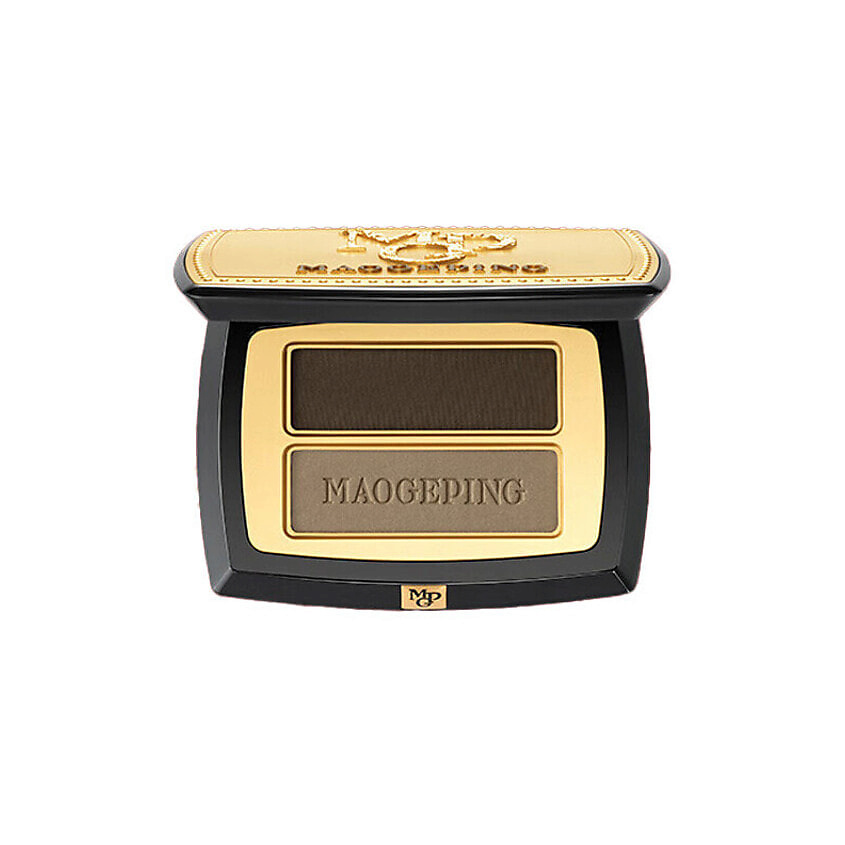 Изображение товара Двухцветные тени для бровей MAOGEPING Two-Color Eyebrow Powder 802