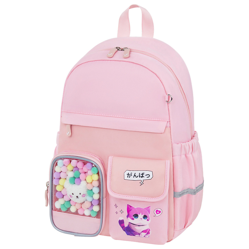 Изображение товара Брауберг Рюкзак PASTEL Anime kitten пастельный для детей Унисекс