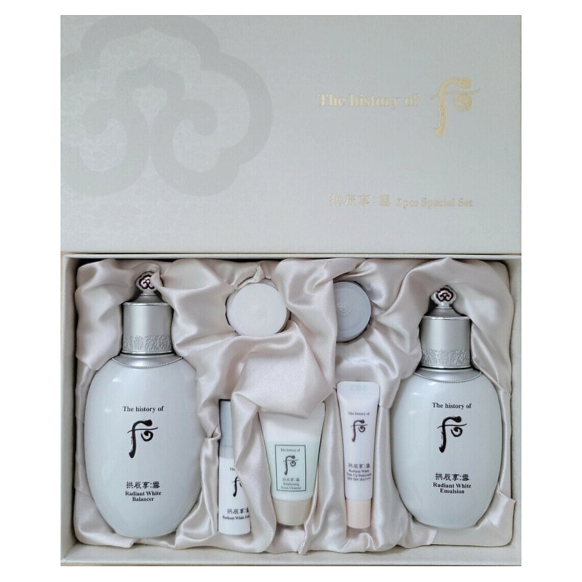 Изображение товара THE HISTORY OF WHOO Набор Gongjinhyang Seol Radiant White 2‑pcs Set, 7 шт.