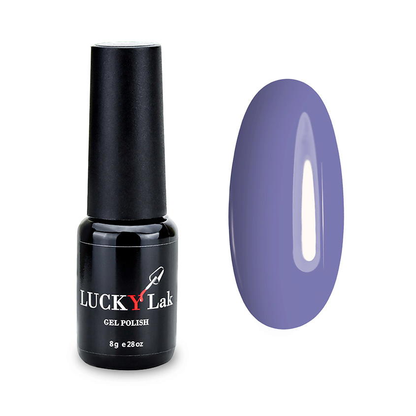 Изображение товара Гель лак LuckyLak Firstloue №094 светло-сиреневый 7мл длительная стойкость