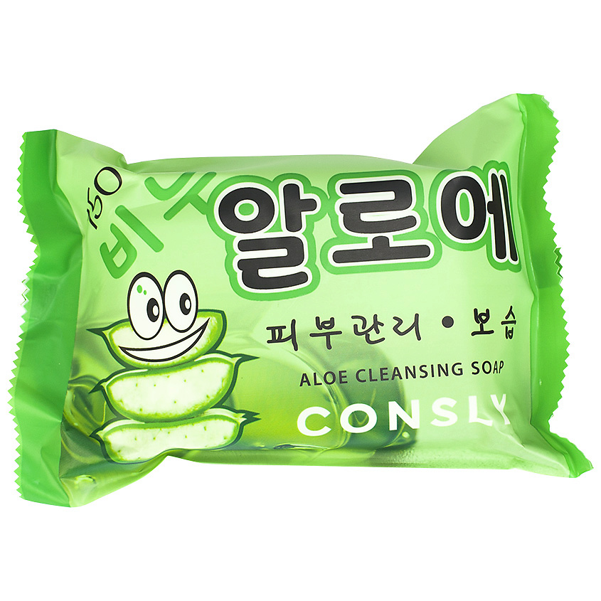 Изображение товара Увлажняющее твердое мыло с экстрактом алоэ CONSLY 150 г для всех типов кожи