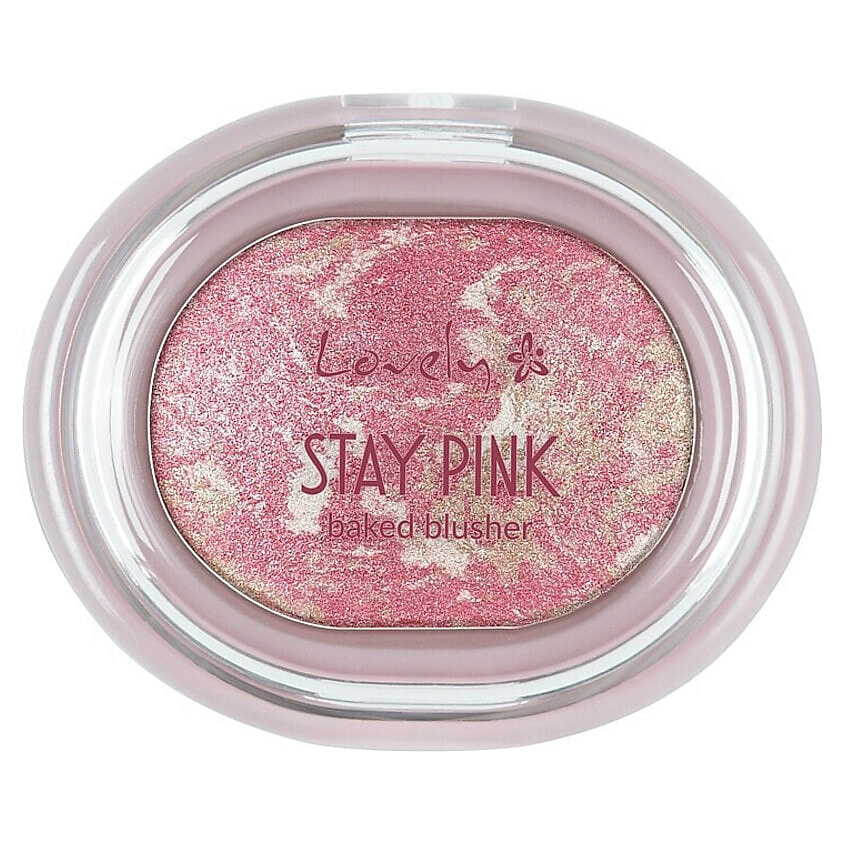 Изображение товара LOVELY Румяна для лица Stay Pink Baked Blusher, Розовый