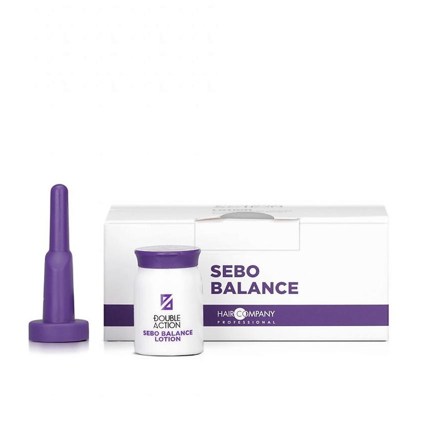 Изображение товара HAIR COMPANY Лосьон, регулирующий работу сальных желез "SEBO BALANCE LOTION" DOUBLE ACTION, 100 мл