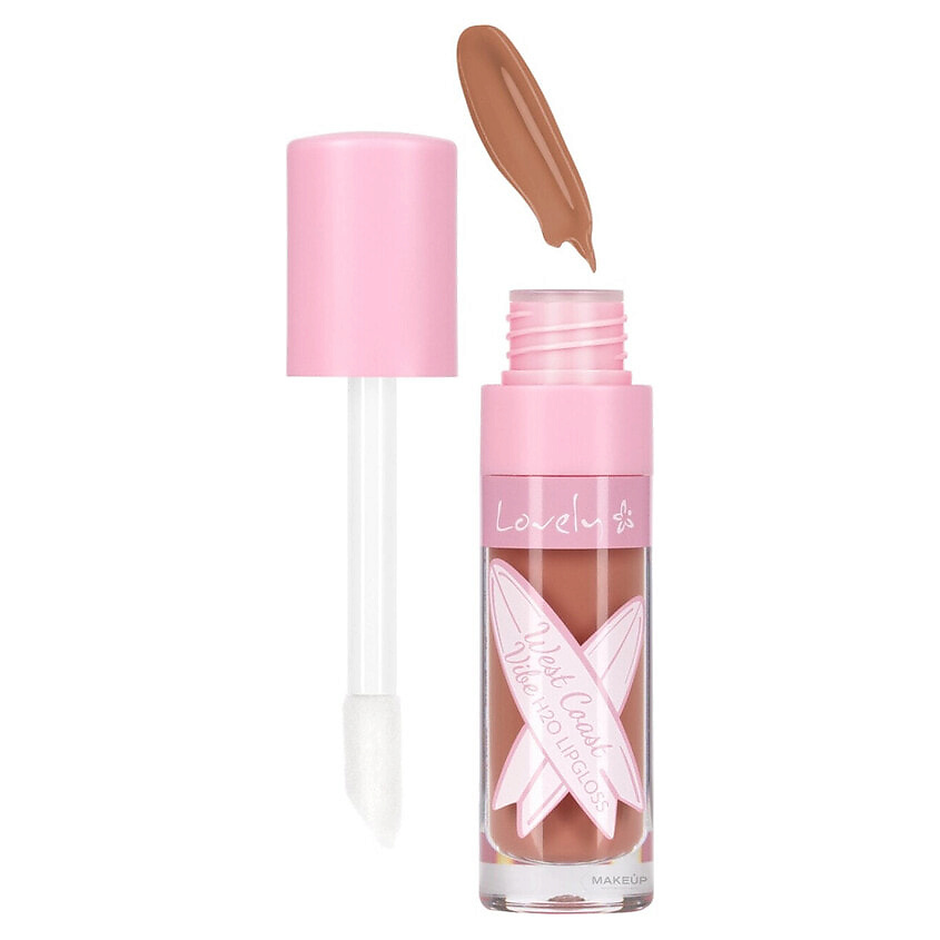 Изображение товара Блеск для губ LOVELY West Coast Vibe H2O №01 - Увлажняющий блеск с зеркальным эффектом