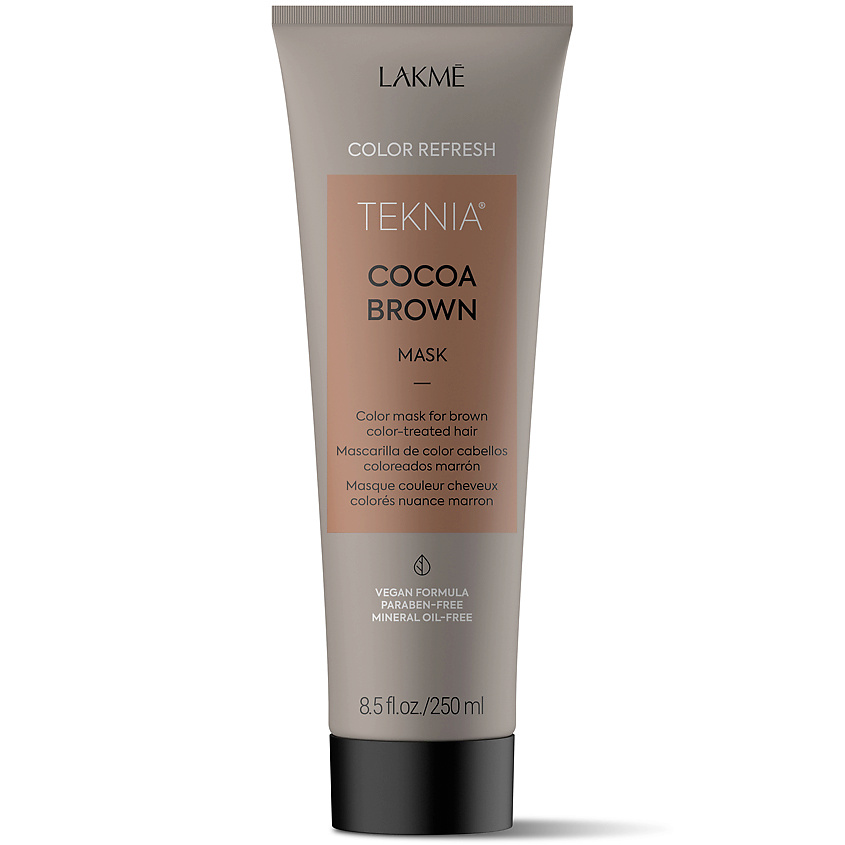 Изображение товара LAKME Маска для обновления цвета коричневых оттенков волос Teknia Color Refresh Cocoa Brown Mask, 250 мл