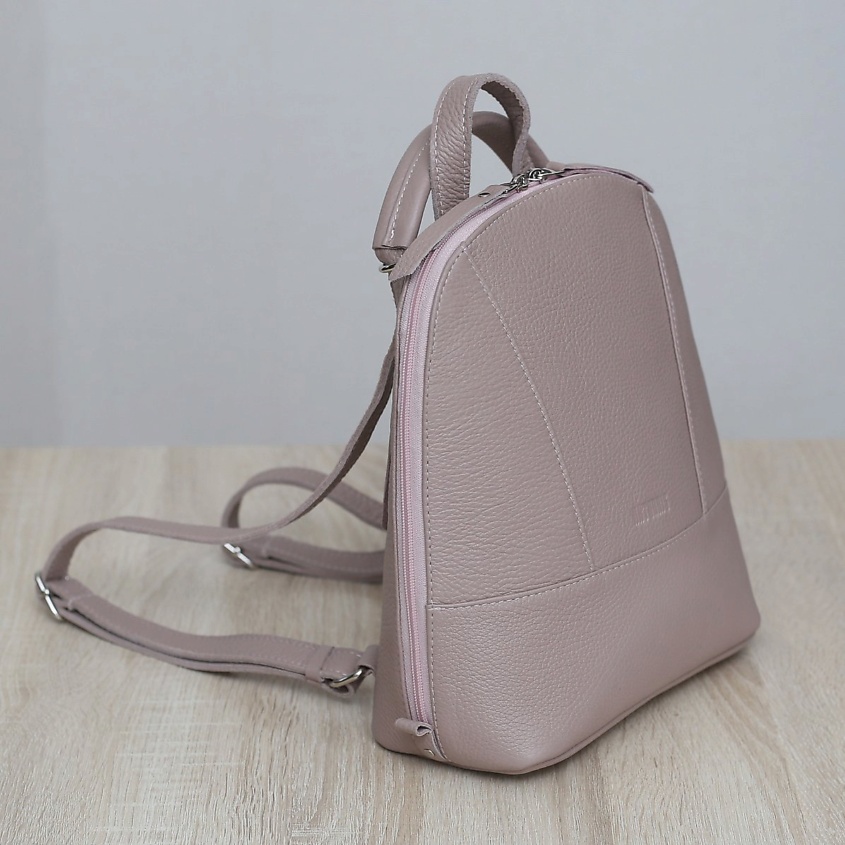 Изображение товара AKTORRIS Кожаный рюкзак женский, цвет: пудровый