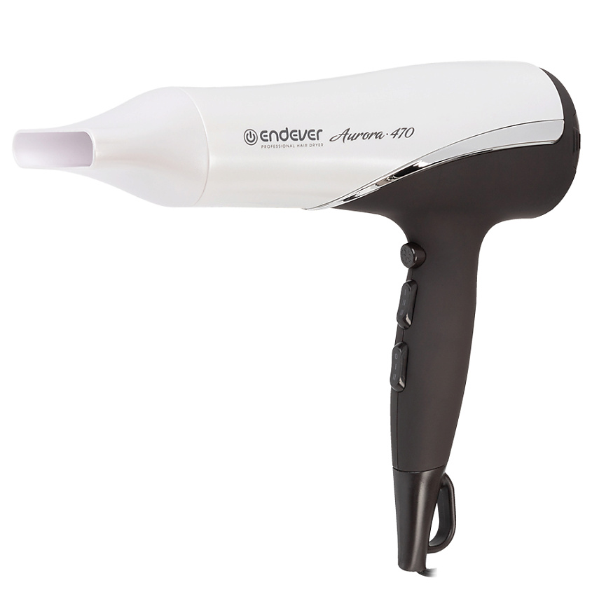 Изображение товара ENDEVER Фен для волос AURORA-470, Белый