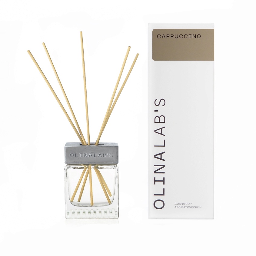 Изображение товара OLINALAB'S Диффузор ароматический Cappuccino, 100 мл