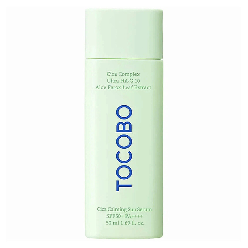 Изображение товара TOCOBO Успокаивающая солнцезащитная сыворотка Cica Calming Sun Serum SPF50+, 50 мл