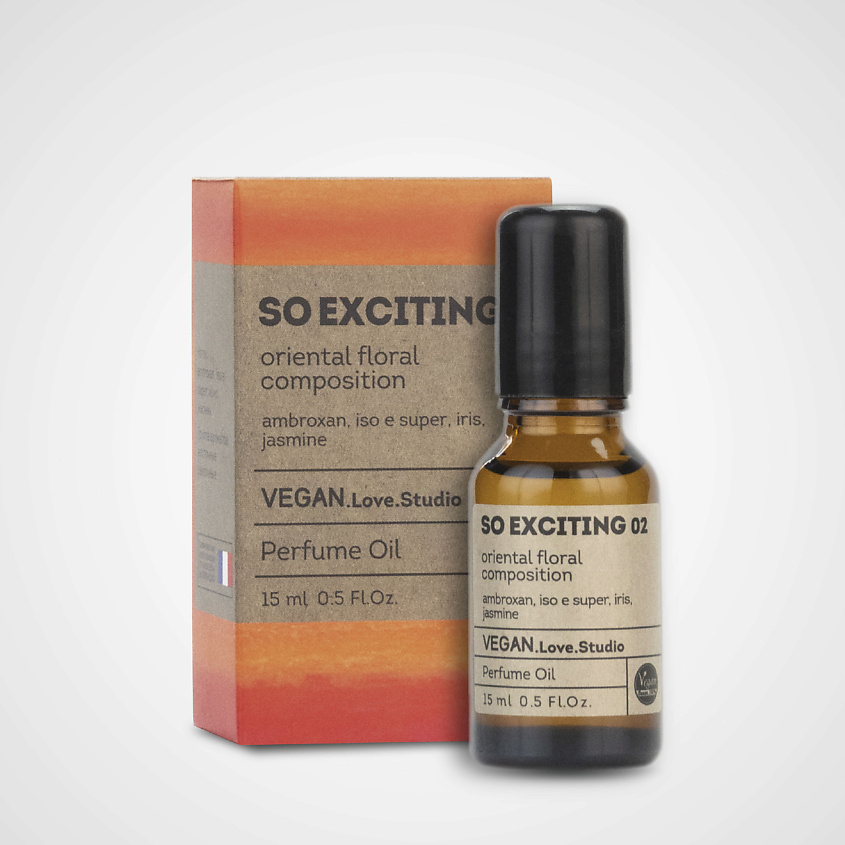Изображение товара VEGAN.LOVE.STUDIO Парфюмерное масло для тела So Exciting 02, 15 мл