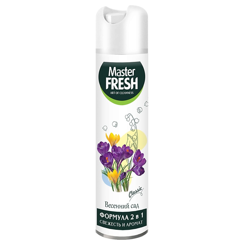 Изображение товара MASTER FRESH ОСВЕЖИТЕЛЬ ВОЗДУХА "ВЕСЕННИЙ САД", 300