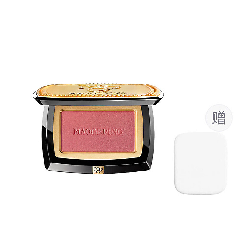Изображение товара MAOGEPING Компактные шелковистые румяна Gauzy Magic Blush + Спонж, № 804