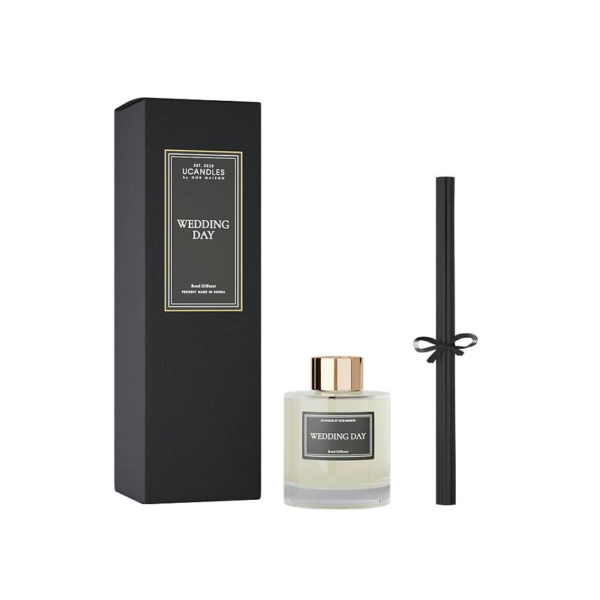 Изображение товара Ароматический диффузор Wedding Day 130 мл с палочками UCANDLES