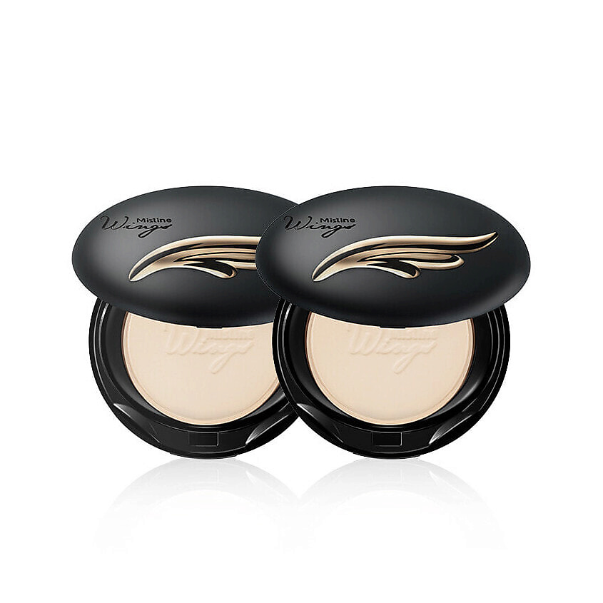 Изображение товара MISTINE Набор: 2 пудры для лица WINGS EXTRA COVER POWDER SPF25 PA++, S1 ivory