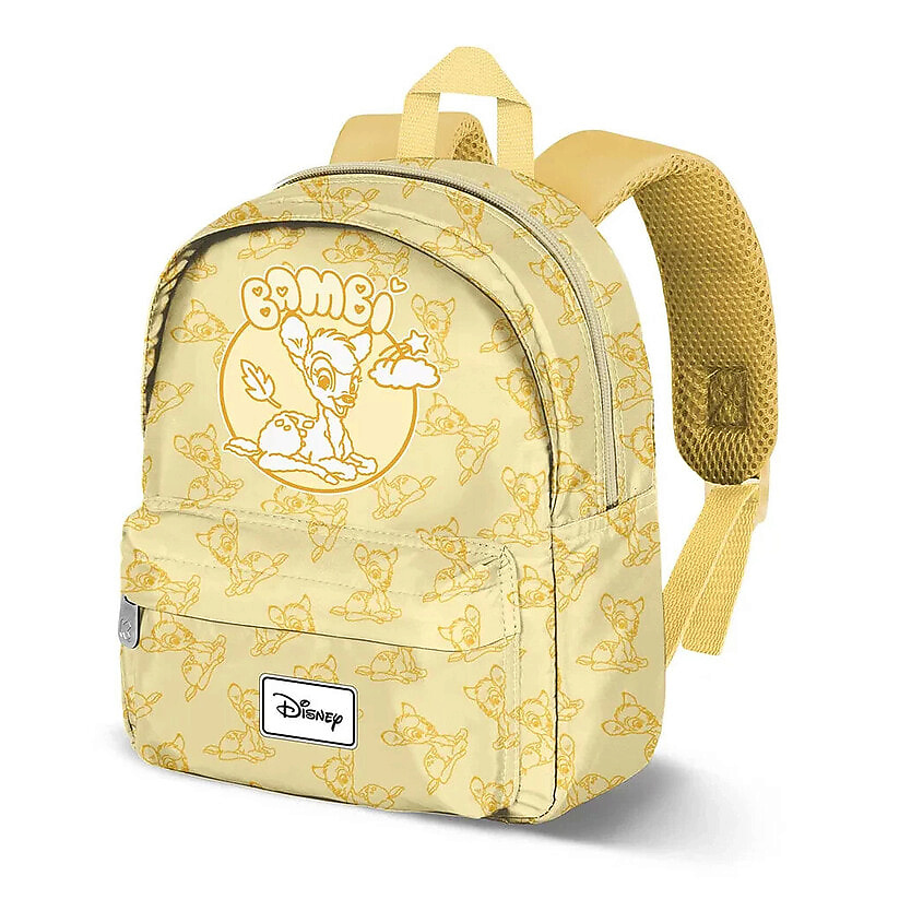 Изображение товара Детский рюкзак Disney Bambi Cutie Joy желтый легкий для дошкольников