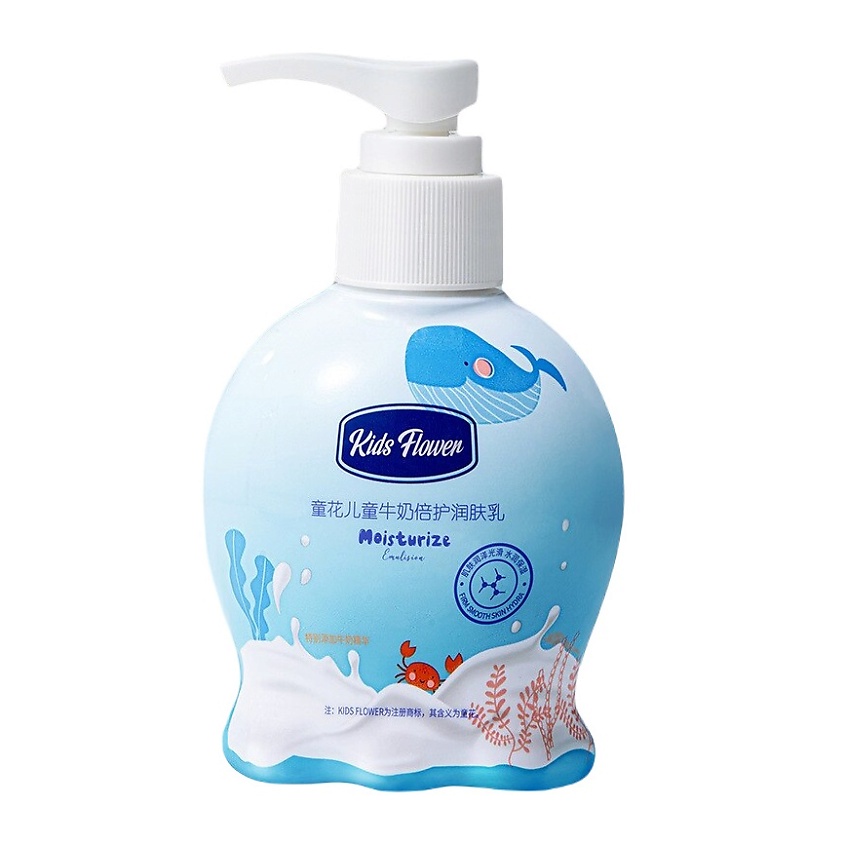 Изображение товара KIDS FLOWER Молочко и лосьон для тела двойная защита, 120 мл