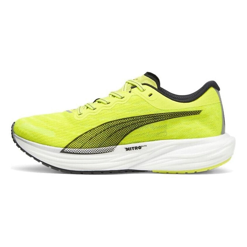 Изображение товара PUMA Кроссовки Deviate NITRO 2 Low-Top Casual Running Shoes Men's Yellow Black, 43.0