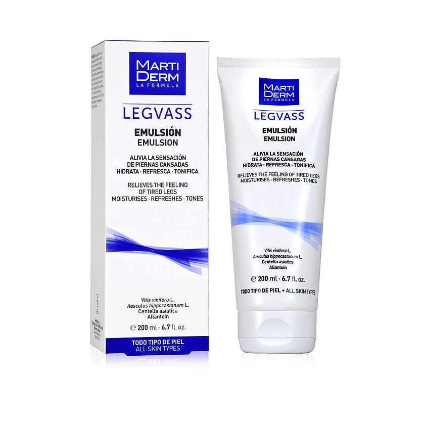 Изображение товара MARTIDERM Охлаждающая эмульсия для ног Legvass Emulsion, 200 мл