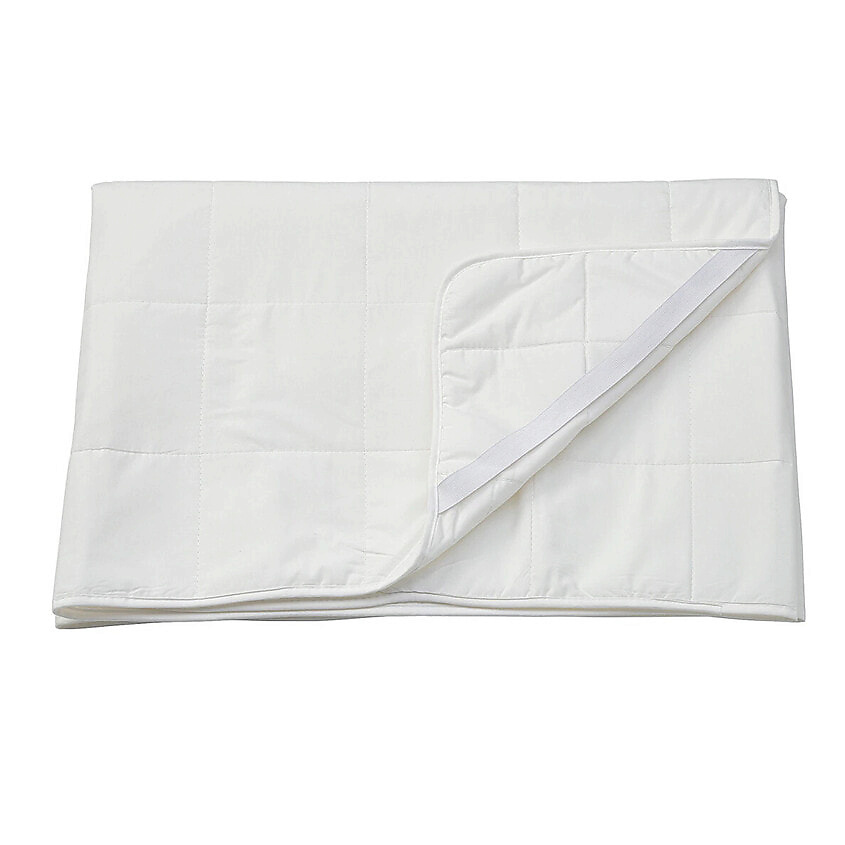 Изображение товара Наматрасник стеганый IKEA ÄNGSKORN 90x200 см белый