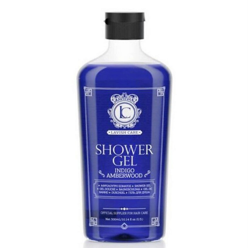 Изображение товара LAVISH CARE Гель для душа мужской Indigo Amberwood Shower Gel, 300 мл