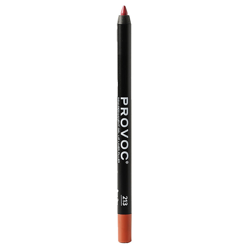 Изображение товара PROVOC Гелевый карандаш для губ Gel Lip Liner Filler, № 213 Bare Top - Нежно-кораловый, 1,2 г