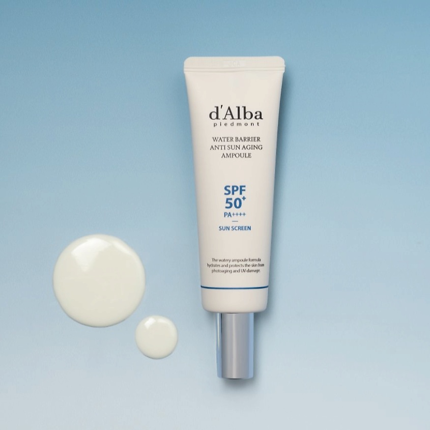 Изображение товара D`ALBA Солнцезащитный крем Water Barrier Anti Sun Aging Ampoule, 1 шт.