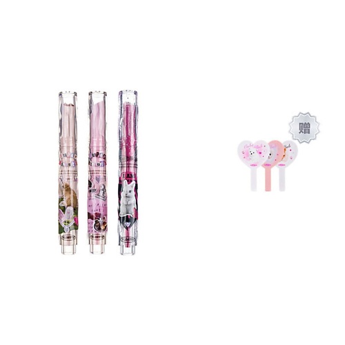 

FLORTTE Набор I Am Super Beauty Heart-Shaped Jelly Lipstick, Набор I Am Super Beauty Heart-Shaped Jelly Lipstick