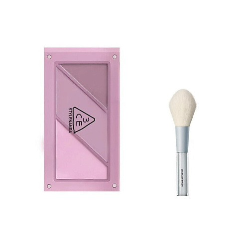 

3CE Набор: Румяна Layer-it-all Blush Palette + Кисть для румян Blush Brush, Набор: Румяна Layer-it-all Blush Palette + Кисть для румян Blush Brush