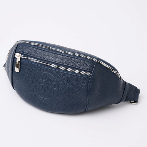 

FRANCHESCO MARISCOTTI Сумка поясная кожаная бананка, Сумка поясная кожаная бананка