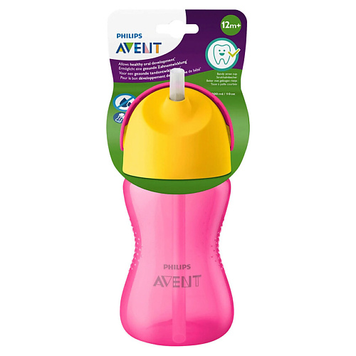 

PHILIPS Стаканчик с трубочкой розовый, с 12 месяцев, Стаканчик с трубочкой розовый, с 12 месяцев